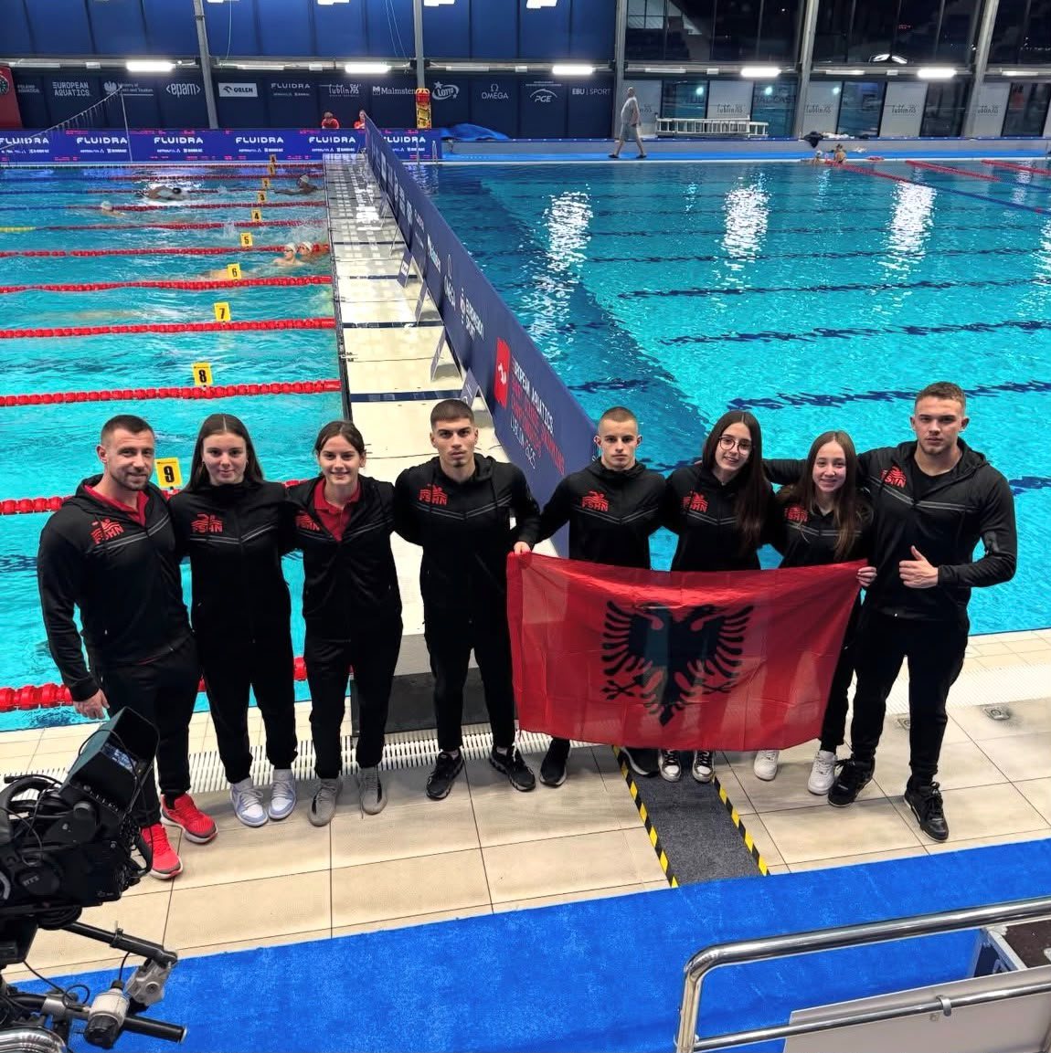 Albanian National Team at the European Short Course Swimming Championships, Lublin 2025